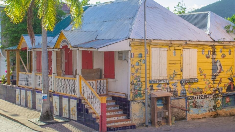 Picture of L’Escargot St Maarten, a historical restaurant building at Front Street