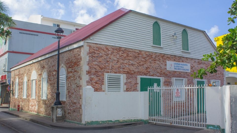 Augusta Illidge building at Backstreet Philipsburg