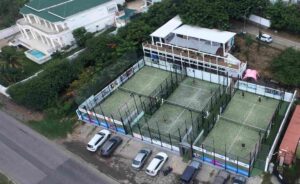 St. Maarten Padel Court view 