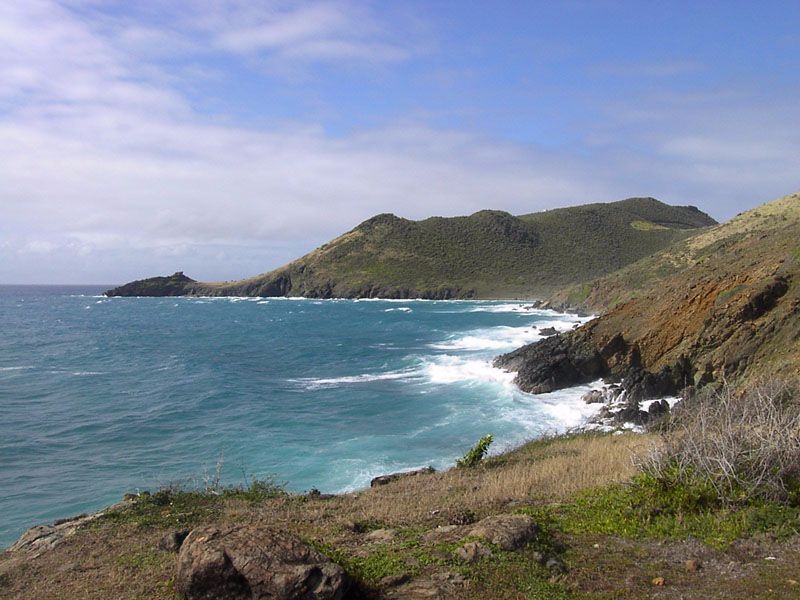 guana bay view from above