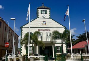 The courthouse in Philipsburg, St. Maarten