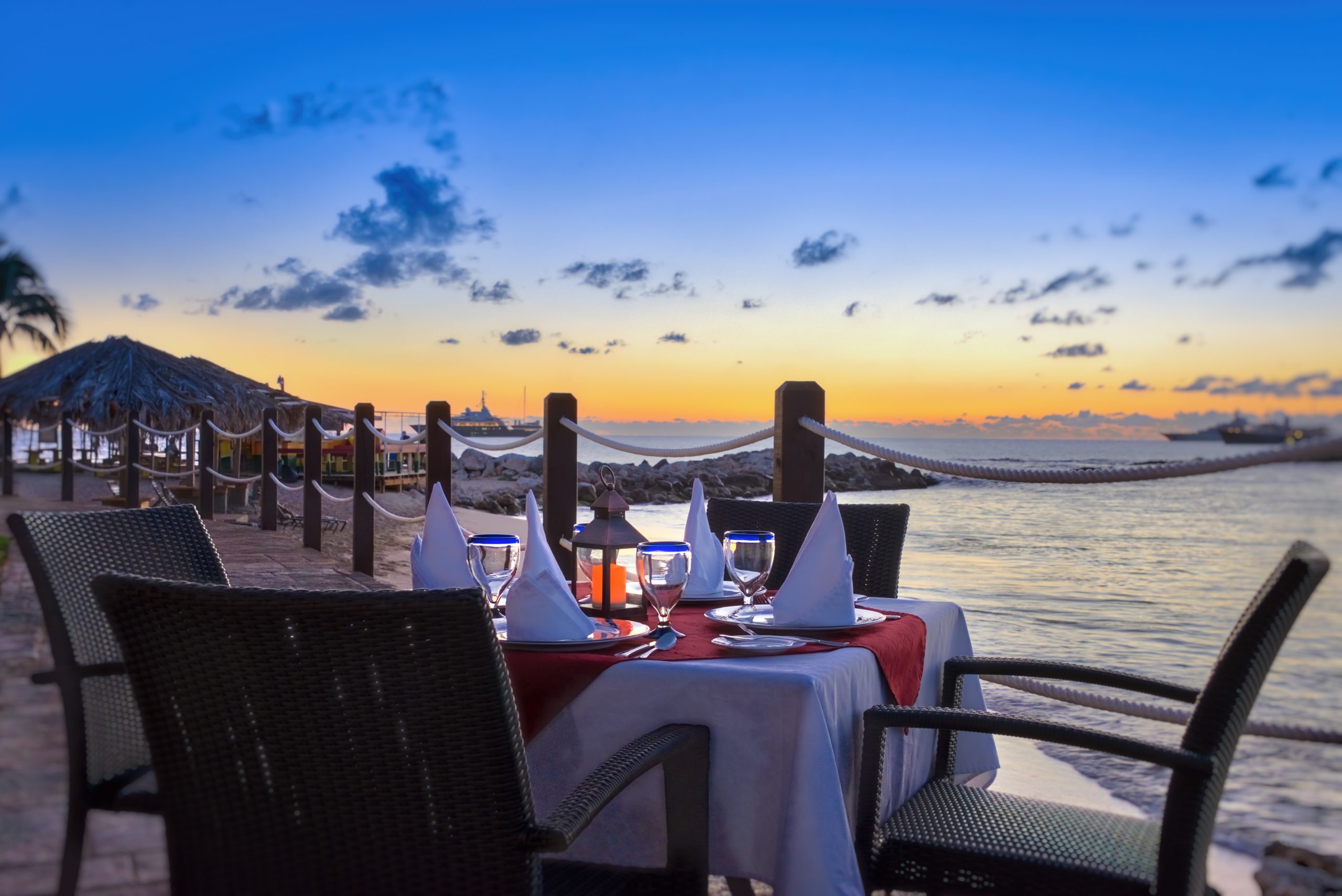 When visiting St Maarten / St Martin, visiting La Patrona restaurant will guarantee you a beautiful sunset experience