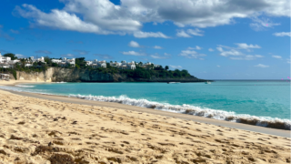 Baie Longue Located on the French side of the island of St Maarten