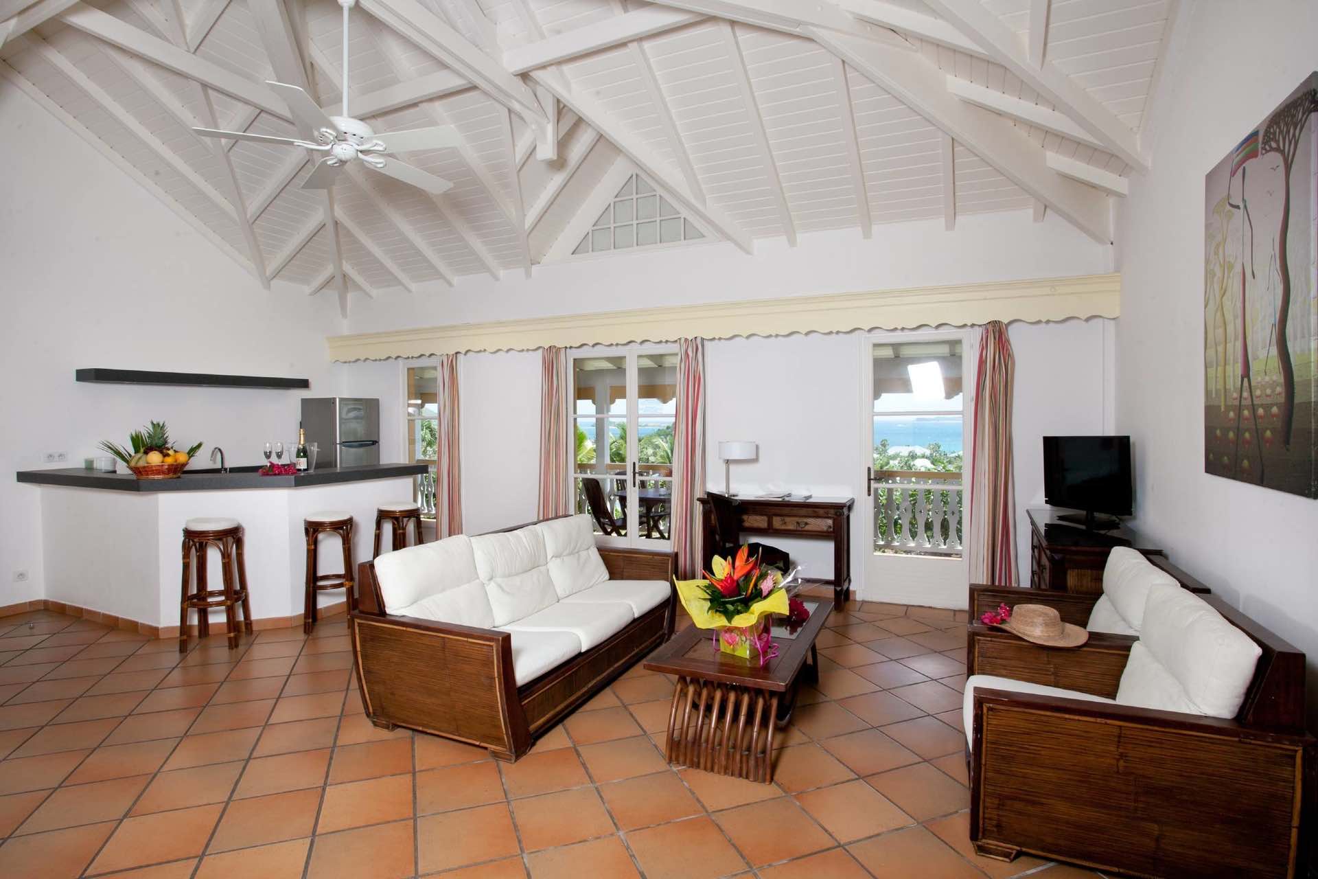 Room view of La Plantation one of the best boutique hotels in St Martin